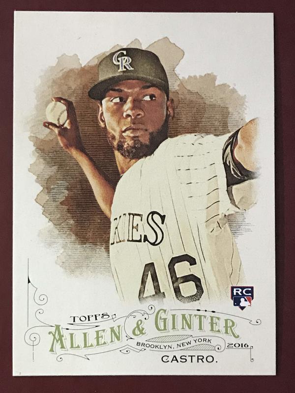 2016 Topps Allen and Ginter #44 Miguel Castro RC