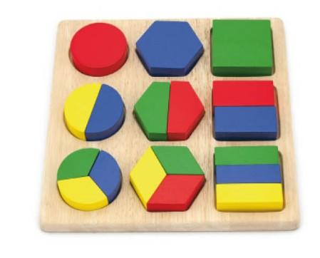 【幾何分解組】教具、玩具、智能、建構、安全、專注、手眼協調