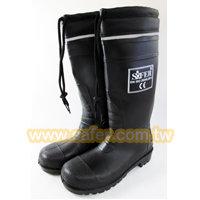 SAFER柑仔店-橡膠安全雨鞋 (束口款) SAF-J010