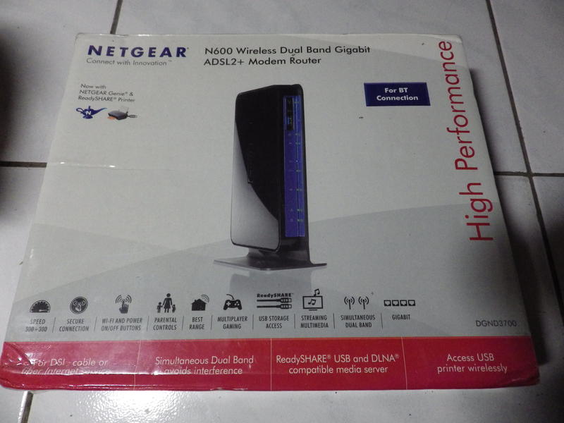 NETGEAR DGND3700無線網路分享器