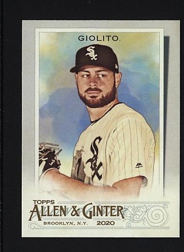2020 Topps Allen and Ginter #183 Lucas Giolito - Chicago White Sox 