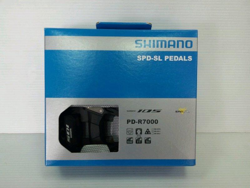 Shimano PD R7000 公路車 卡踏 踏板 盒裝 SPD-SL