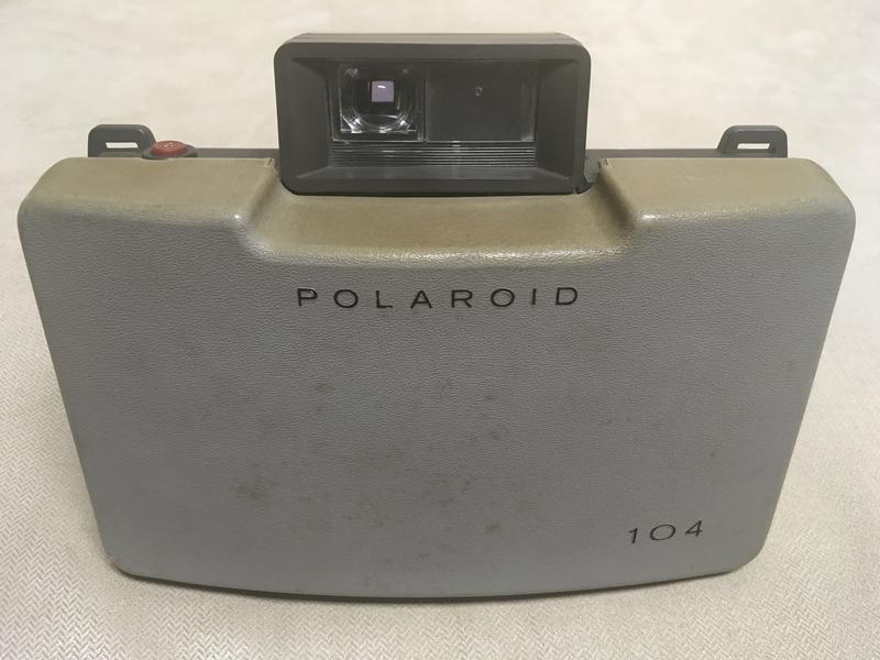 ★★POLAROID 104古董拍立得蛇腹相機 附說明書