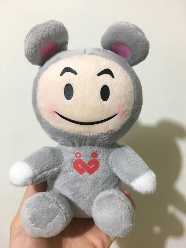 [全新] 可愛鼠娃娃 鼠年造型玩偶 絨毛布偶 公仔玩偶 填充布偶 含外盒