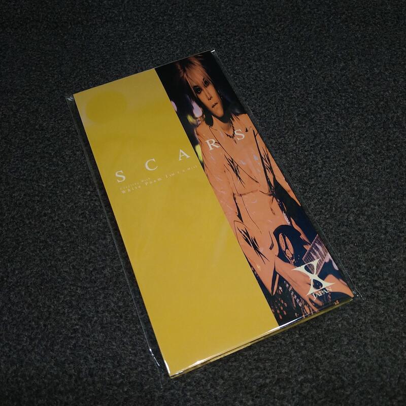 SCARS hide封面版 金碟版 - X JAPAN單曲CD 8cm 日盤正版