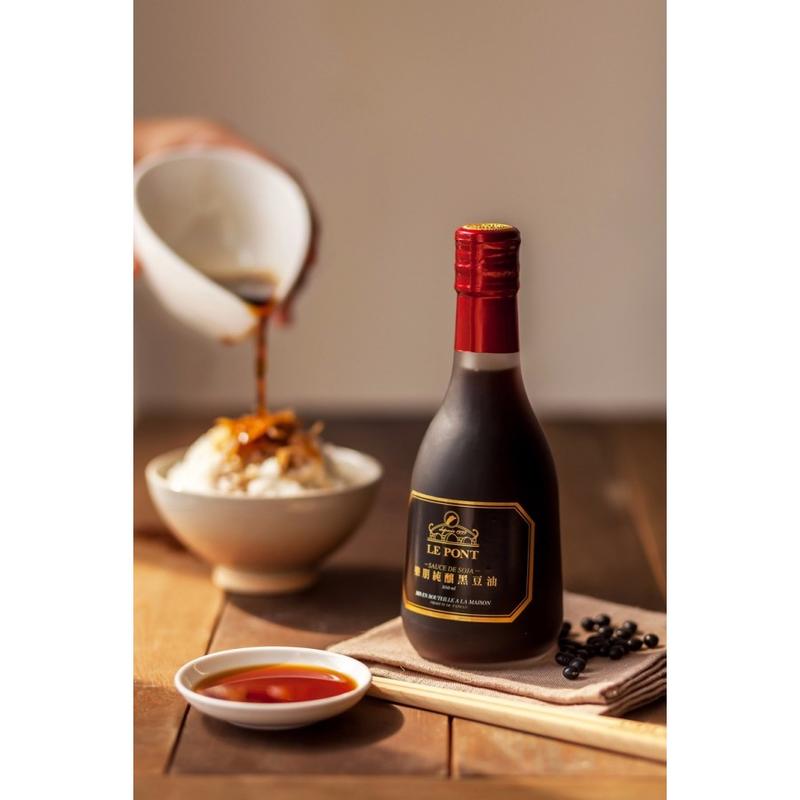 樂朋le pont  純釀黑豆油 純手工黑豆釀造，百分百台灣味的醬油