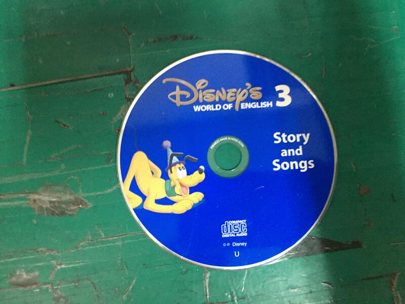 CD 寰宇迪士尼美語Disney's world of english 3 story and songs C92