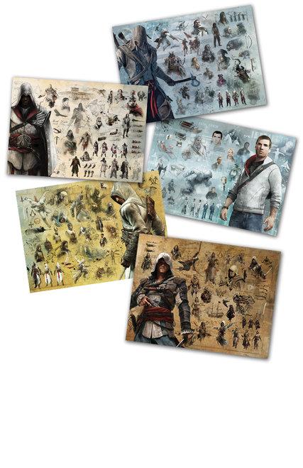 《全新現貨》刺客教條 角色 明信片  Assassin's Creed