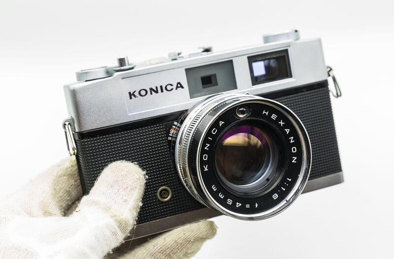 二手新中古:經典相機KONICA AUTO S1.6 45mm f1.6 大光圈RF旁軸文青相機