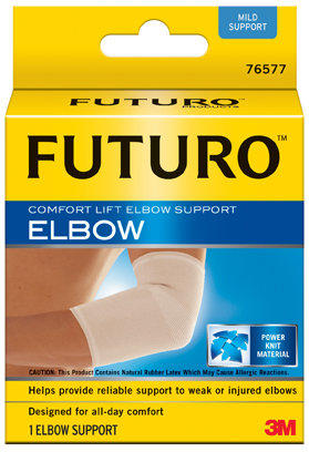 【3M公司貨】3M護肘(舒適型)護肘/Futuro護肘 美國專業護具領導品牌 Futuro™ 有公司標章