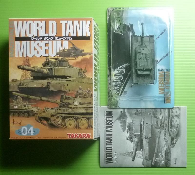 [玩具DNA] 1/144 WTM 坦克博物館4彈 (60. 90式戰車單色迷彩)※全新.附膠盒.紙盒及彈紙.