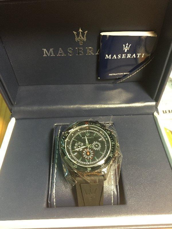 Maserati 瑪莎拉蒂 手錶 男錶