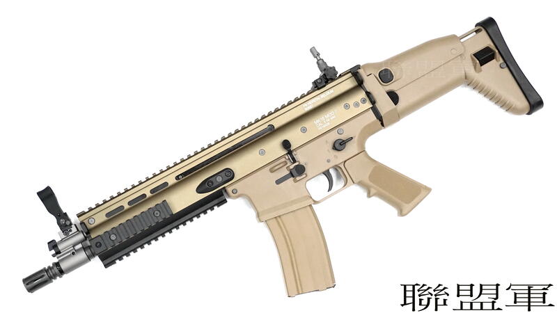 聯盟軍生存遊戲專賣店】WE SCAR-L CQC GBB MK16 MOD 0 全金屬瓦斯槍沙