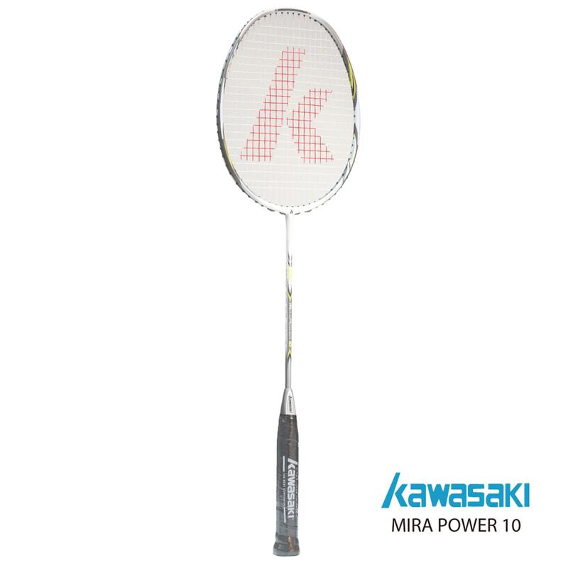 【KAWASAKI】 MIRA POWER 10 高強度碳纖維羽球拍（庫存優惠出清品）