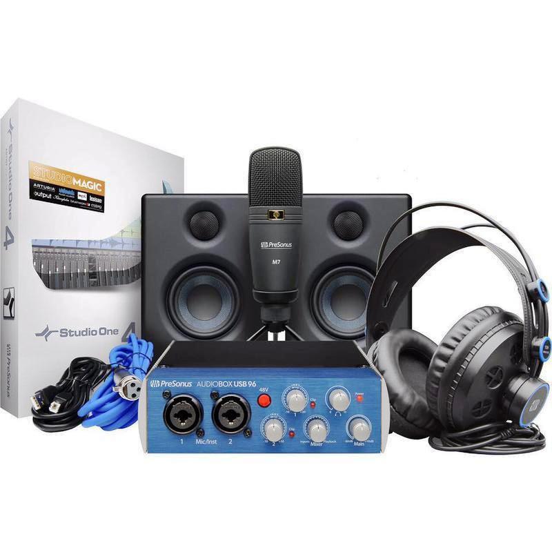 欣和樂器 PreSonus AudioBox Ultimate 超值錄音套組 (含Eris 3.5監聽喇叭)
