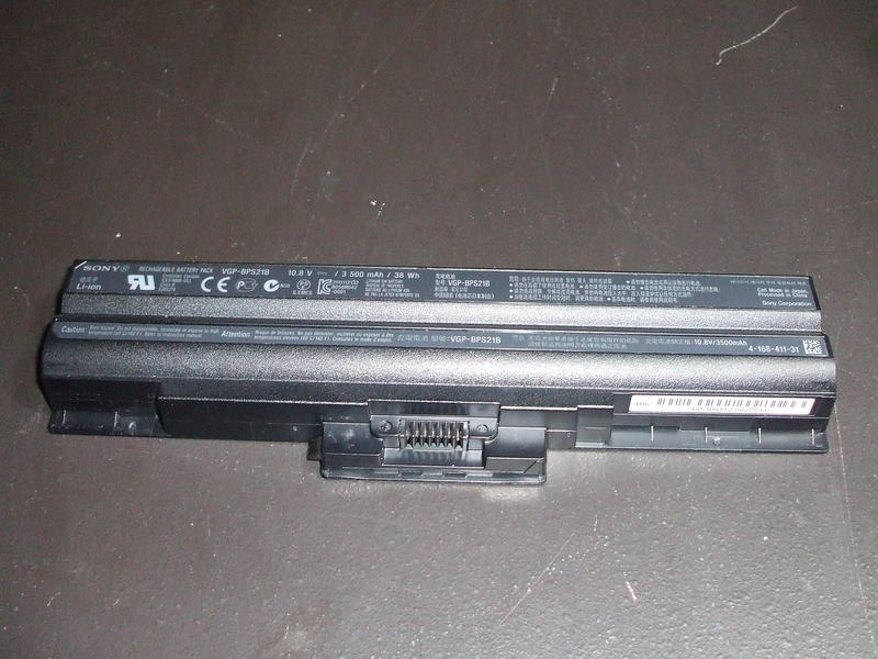 中古原裝SONY VGP-BPS21B 筆記本電池。
