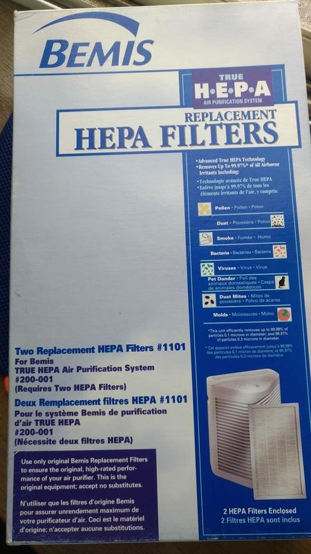 Bemis Hepa Filter#1101 / "空氣清淨機專用濾網"
