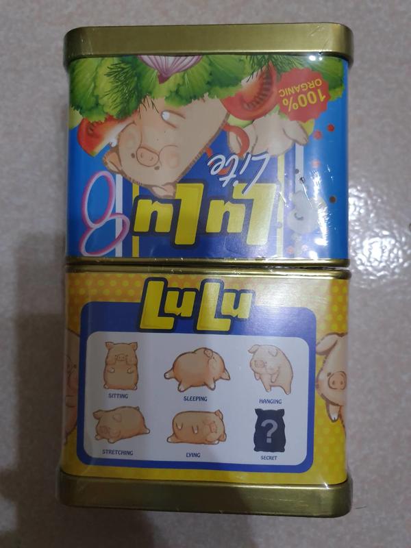 全新現貨 LULU豬 Toyzeroplus 罐頭豬  LuLu the Piggy Can  盒玩 一罐 裡面有三隻