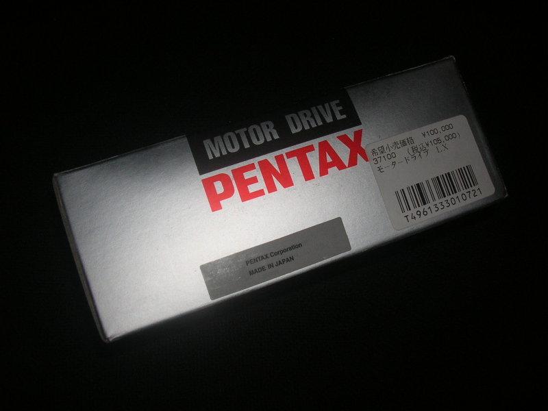 【AB的店】全新品絕版原廠 PENTAX LX 用 MOTOR DRIVE 電動捲片馬達