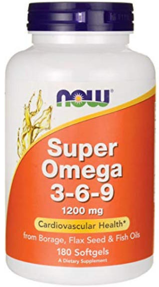 [預購] Now Super Omega 3-6-9 1200毫克 90/180粒軟膠囊 魚油/琉璃苣/亞麻籽油