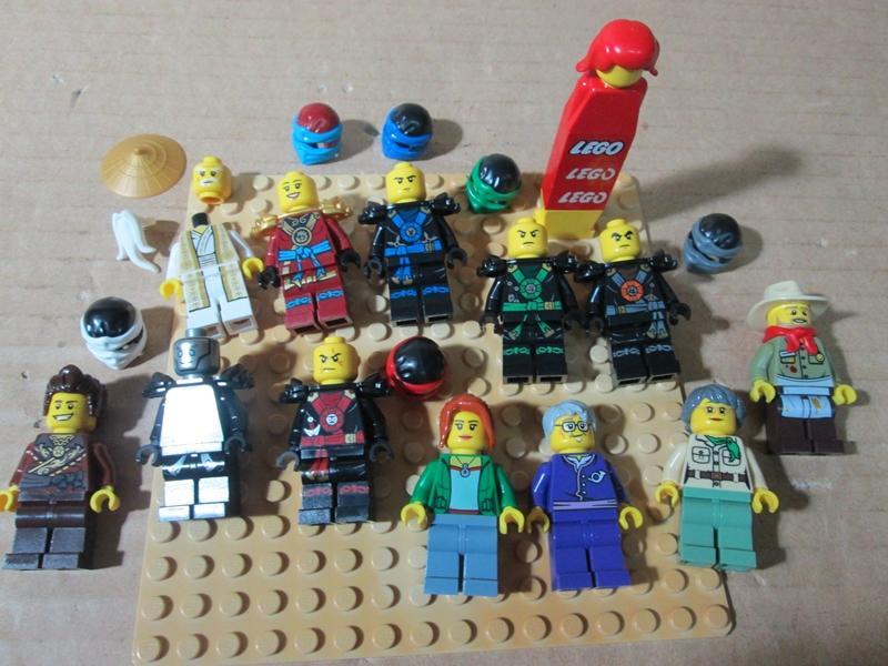 樂高 LEGO 70751 空術神廟 12支人偶 中古品 如圖