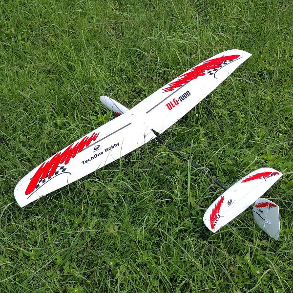 <搞啥飛機>缺貨 三瑞 TECHONE DLG-1000 EPO+碳纖 滑翔機 PNP版 翼展1米 公司貨