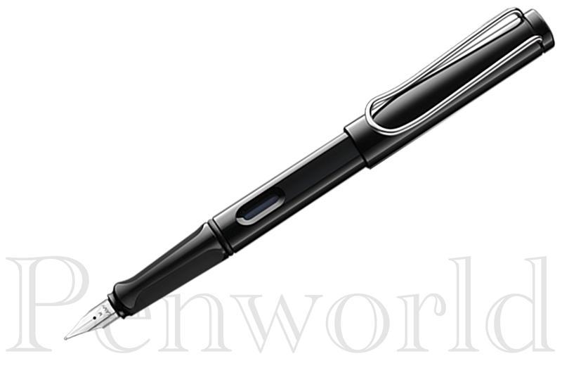 【Penworld】德國製 LAMY拉米 狩獵者系列19亮黑鋼筆 EF/F/M