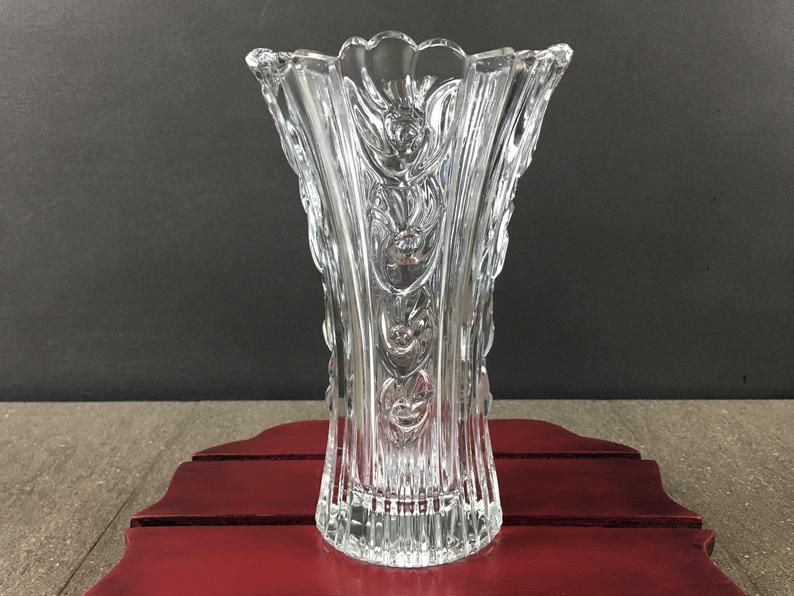 義大利 Borgonovo ELENA20 復古玻璃花瓶 水晶花瓶 花器 義大利製 米蘭