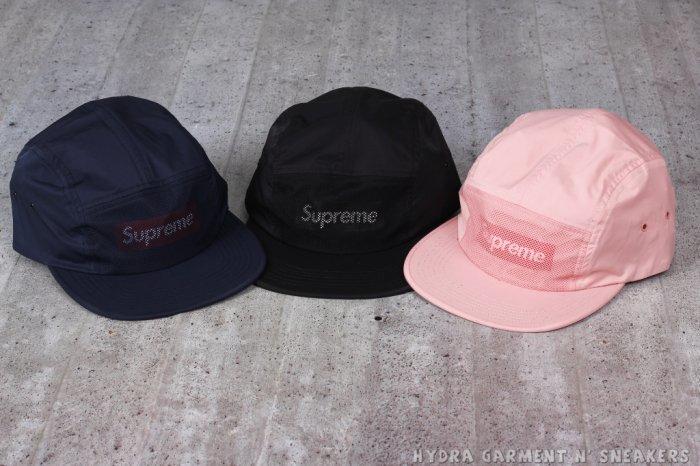 HYDRA】Supreme Front Panel Mesh Camp Cap 五分割帽後扣可調【SUP013