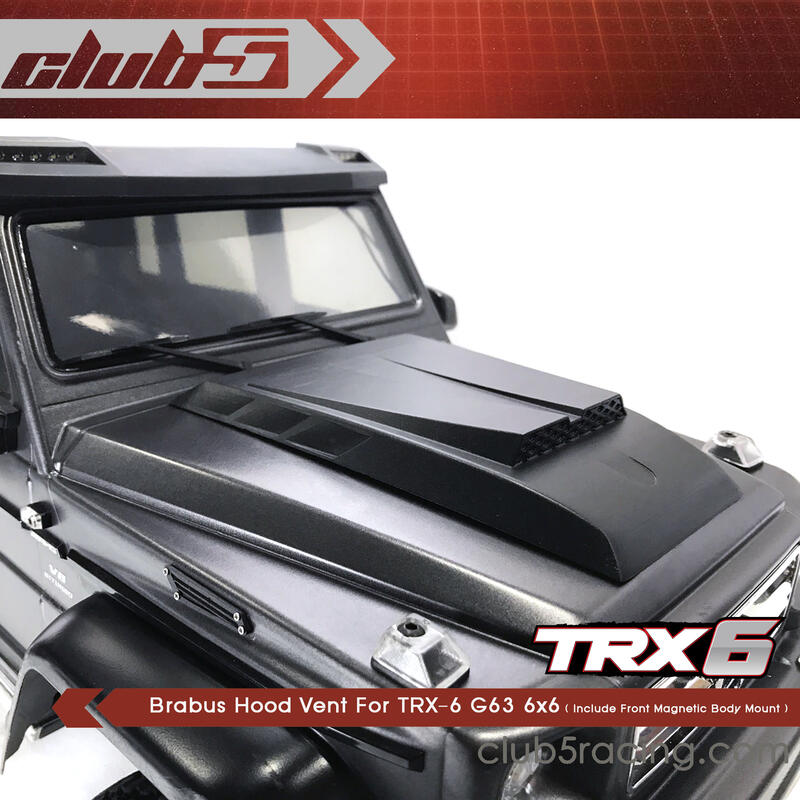 -CLUB 5- TRX-6 G63 6X6專用 BRABUS引擎蓋/發動機蓋/像真品 C-TRX6-011