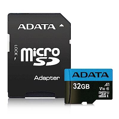 ADATA 威剛 Premier microSDHC UHS-I (A1) 32G記憶卡(附轉卡)