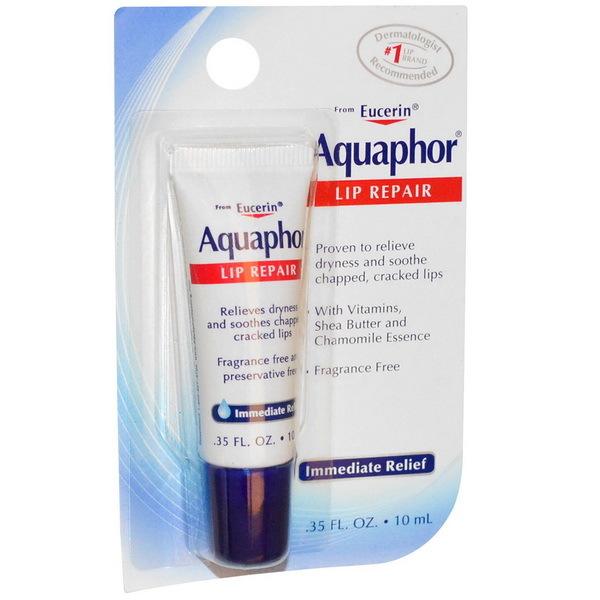 【蓋亞美舖】Eucerin Aquaphor, Lip Repair Immediate 伊思妮 護唇膏 美國進口