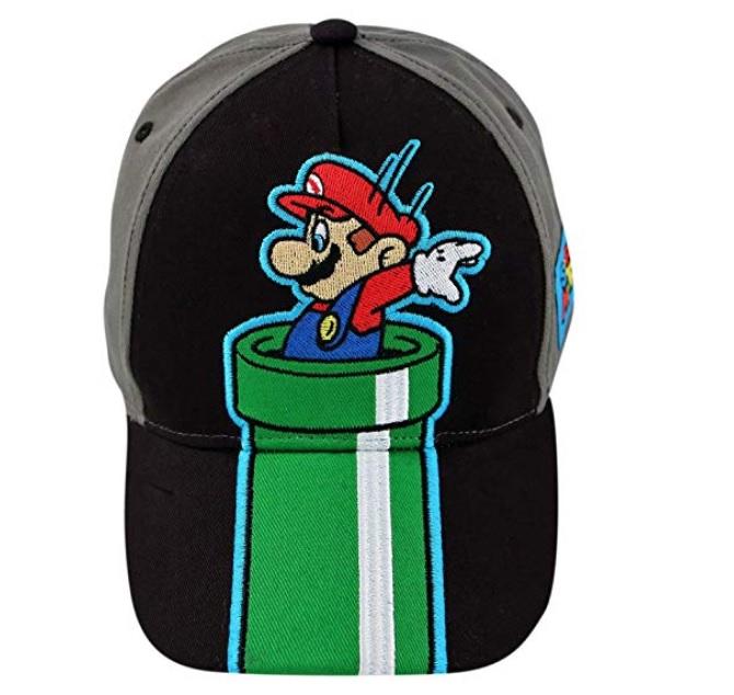預購 美國帶回 任天堂 瑪莉兄弟 Super Mario 瑪莉歐 童款可愛可調式棒球帽 造型帽