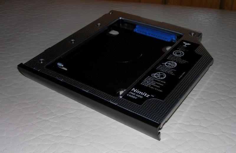 惠普 HP ZBook 15/ Zbook 17  Workstation 專用第二顆硬碟抽取盒(金屬外殼)