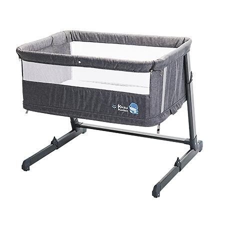 《資優生》酷咕鴨北歐成長型移動舒適床邊床 KU6040 優雅灰/尊貴藍 嬰兒床 多功能 遊戲床 圍欄（免運優惠）