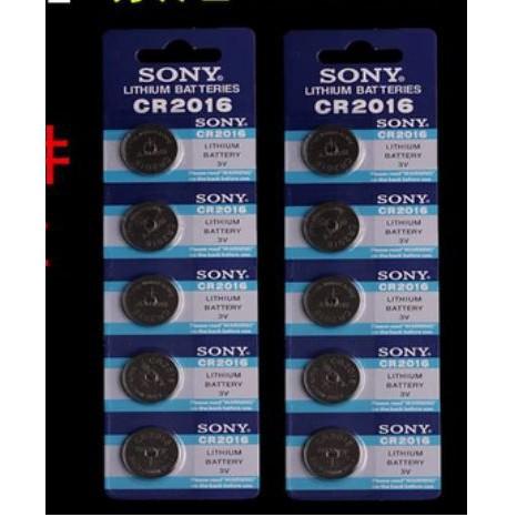 種子貓補貨完成 新版㊣公司貨SONY鈕扣電池CR2016…特價1顆$10元  (另外有2032 還有2025)