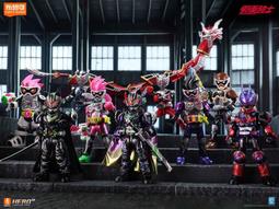 轉蛋玩具館不挑盒況布魯可積木人假面騎士群星版第3 彈生存遊戲原封9 入