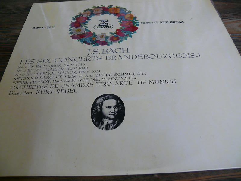 【博多二手書】 J.S. Bach les sixconcerts brandebourgeois-1