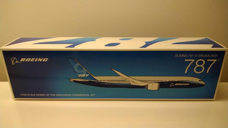 【全新未組裝】1/200 波音787-9原型機