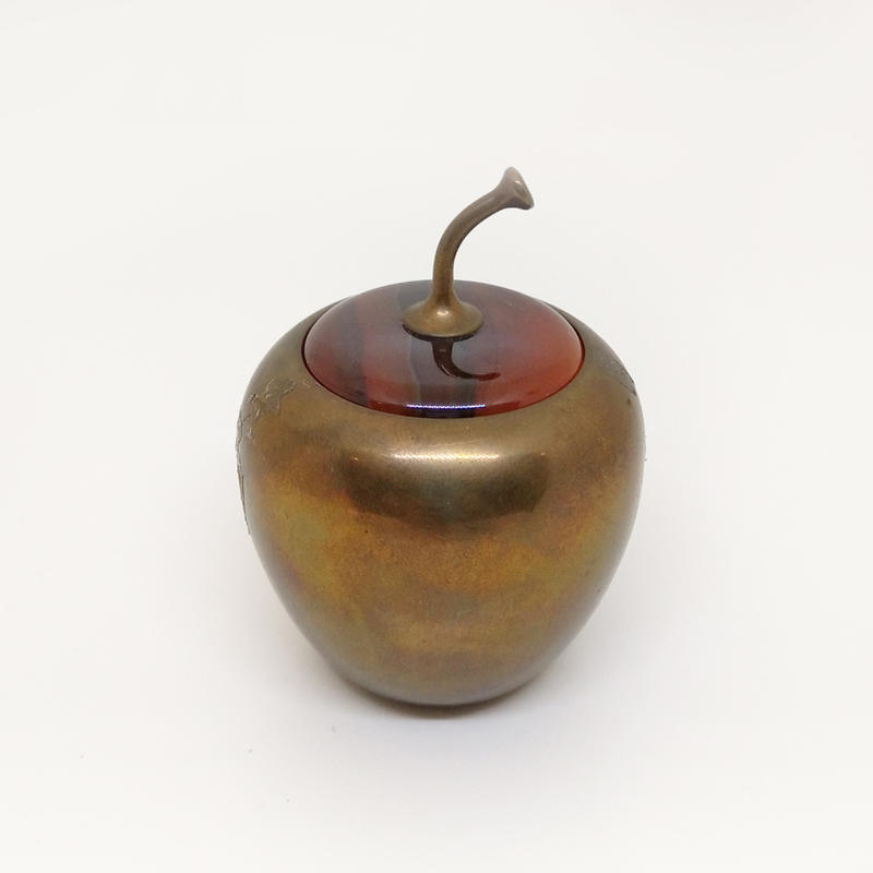 早期古件-美國黃銅蘋果墨水瓶座 | SHEAFFER