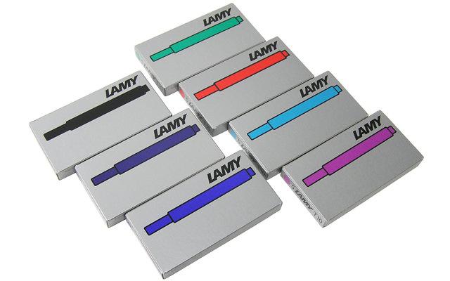 【筆倉】LAMY T10 卡式墨水管 (5入/盒) - 7色可選