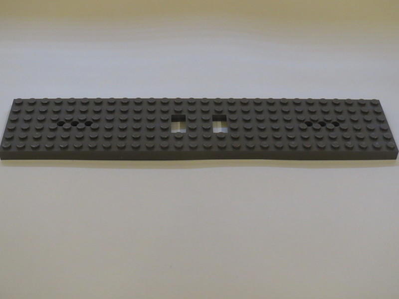 LEGO 樂高火車底板6X28-舊灰(4093a)