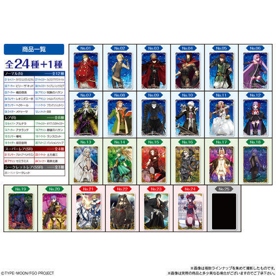『缺貨』(整盒) Fate/Grand order fgo 威化 食玩 收集 第6彈 莉莉絲 葛氏北齋【5308商店】