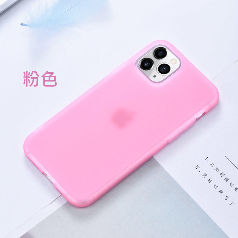 GooMea iPhone 11 Pro 5.8吋 Max 6.5吋 紅色粉色 矽膠套乳膠軟套保護套保護殼手機套手機殼