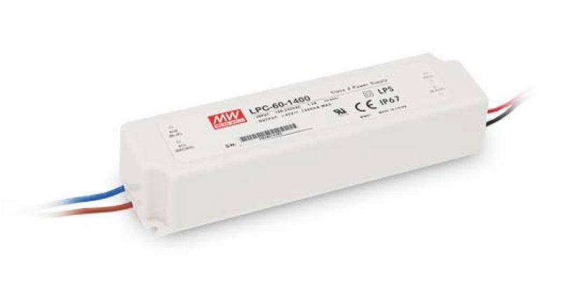 LPC-60-1050 明緯-MW-LED防水變壓器9~48V 1050mA定電流,寬範圍輸入~ND House
