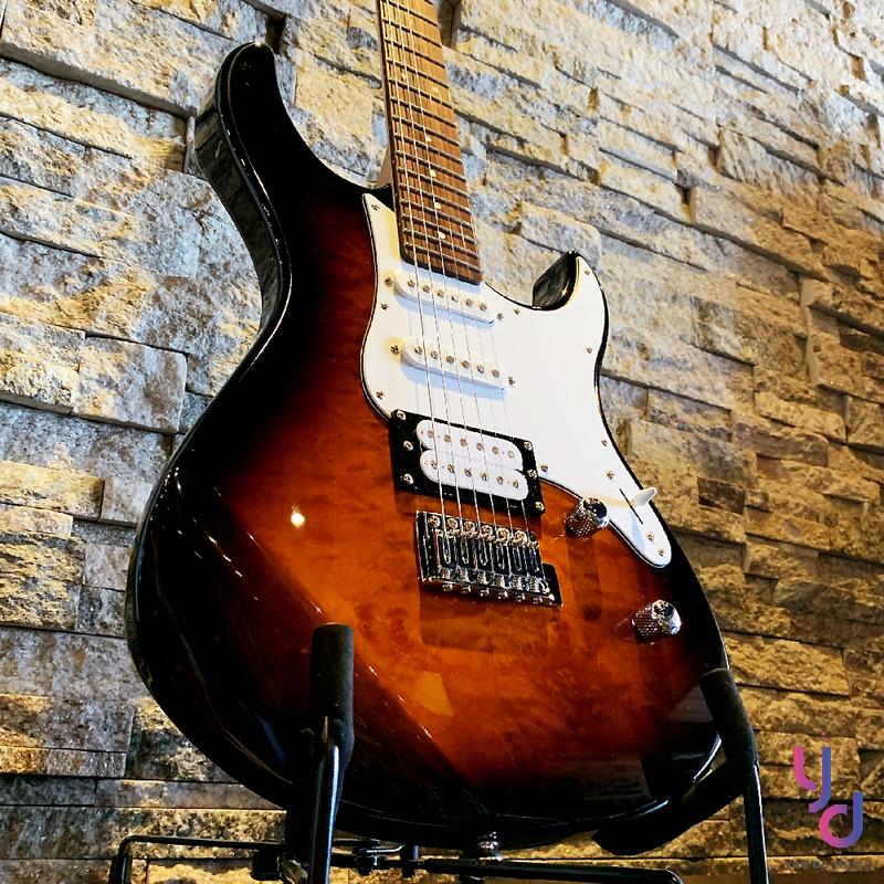 【亞都音樂】Yamaha Pacifica 212 虎紋 雲狀 楓木 單單雙 Stratocaster PAC 電吉他