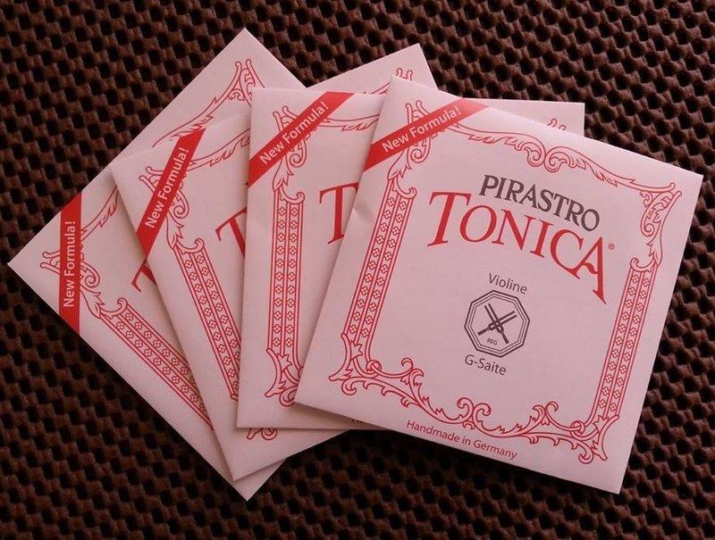 [首席提琴] 德國 PIRASTRO TONICA 原裝進口 小提琴弦 尼龍弦 公司貨  超低優惠價只要830元