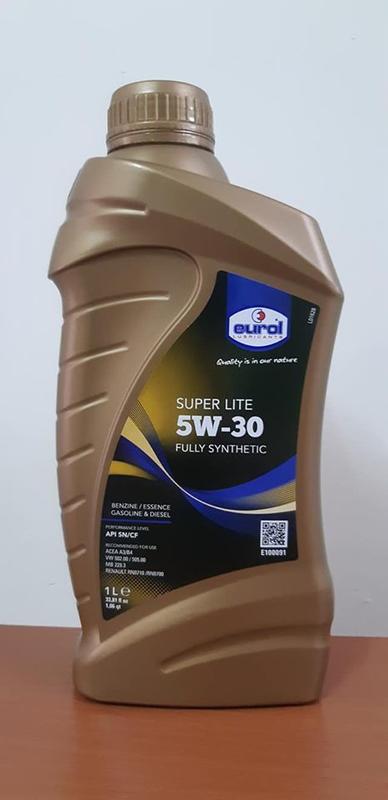 〝機油便利站〞【Eurol】優潤 SUPER LITE 5W30/5W-30 全合成機油(整箱12罐免運費)