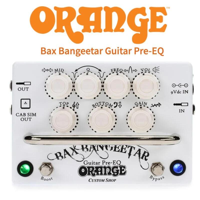 【又昇樂器】無息分期 英國 Orange Bax Bangeetar Guitar Pre-EQ 前級效果器