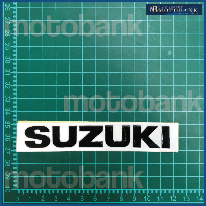 [MOTOBANK]SUZUKI 反光 防水 機車貼紙 車身貼 H00114